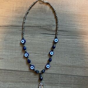Blue Evil Eye Necklace